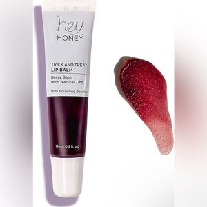 hey HONEY Trick and Treat Berry Tint Lip Balm - Deep Berry